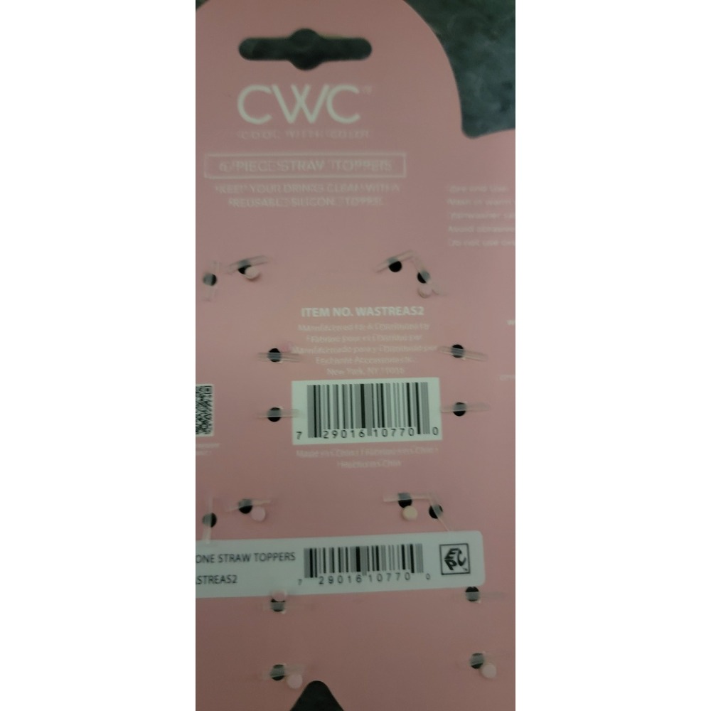 CWC Spring 2026 Flowers Straw Caps 6 piece set NWT - Picture 6 of 7